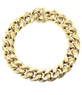 Classic Cuban Link Bracelet – 31g Gold Tone