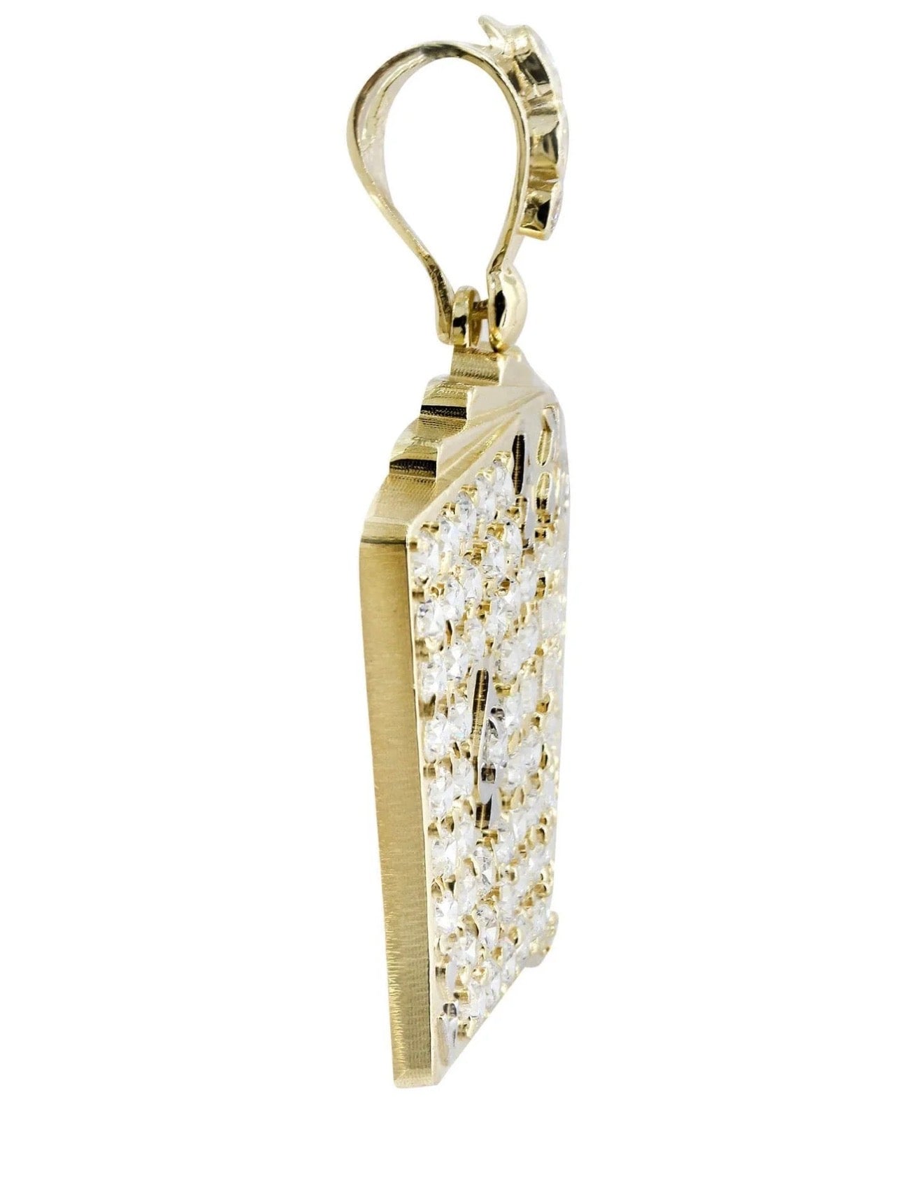 Gold Playing Cards Medallion